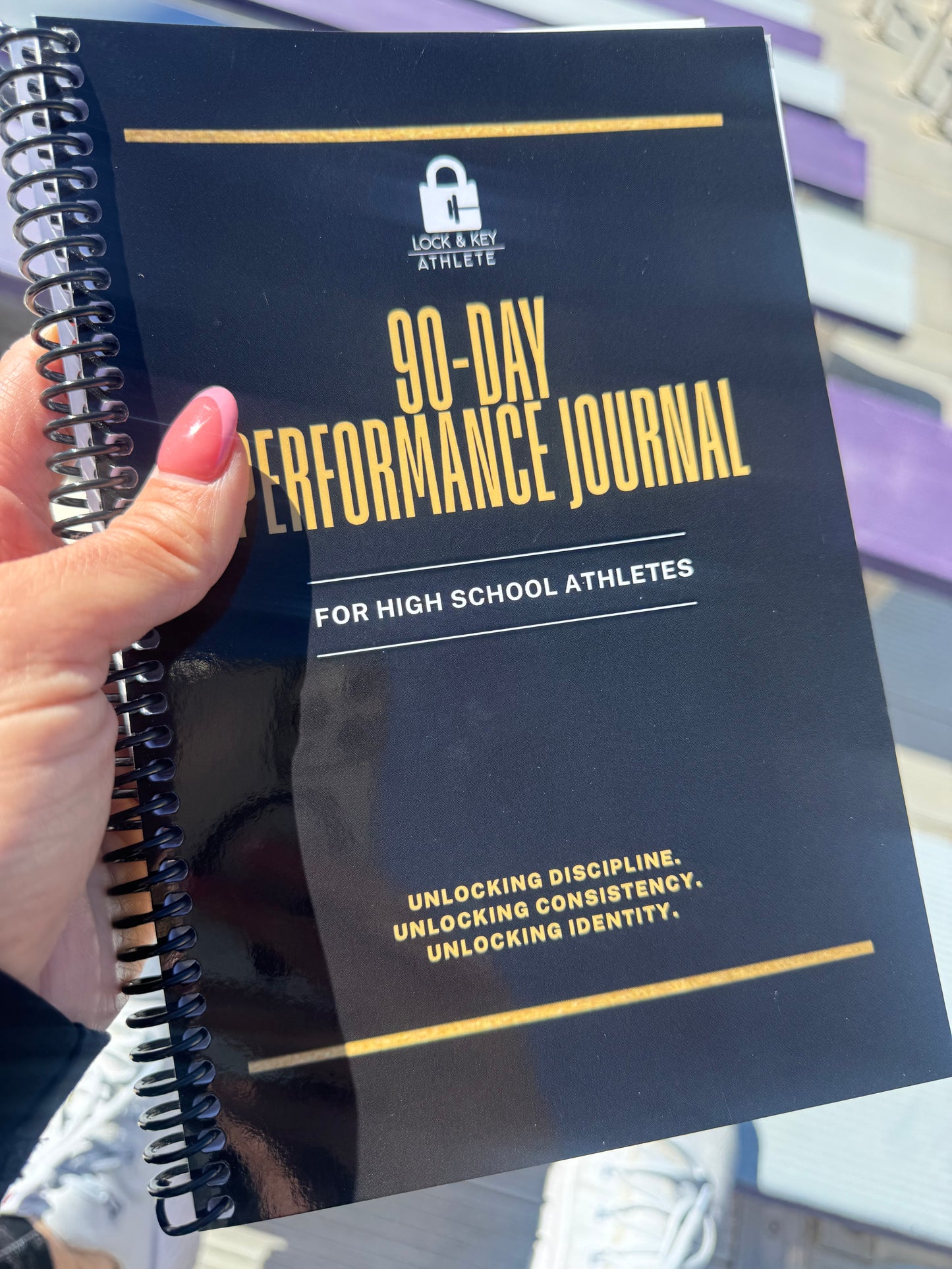 90-Day High School Performance Journal SPIRAL-BOUND
