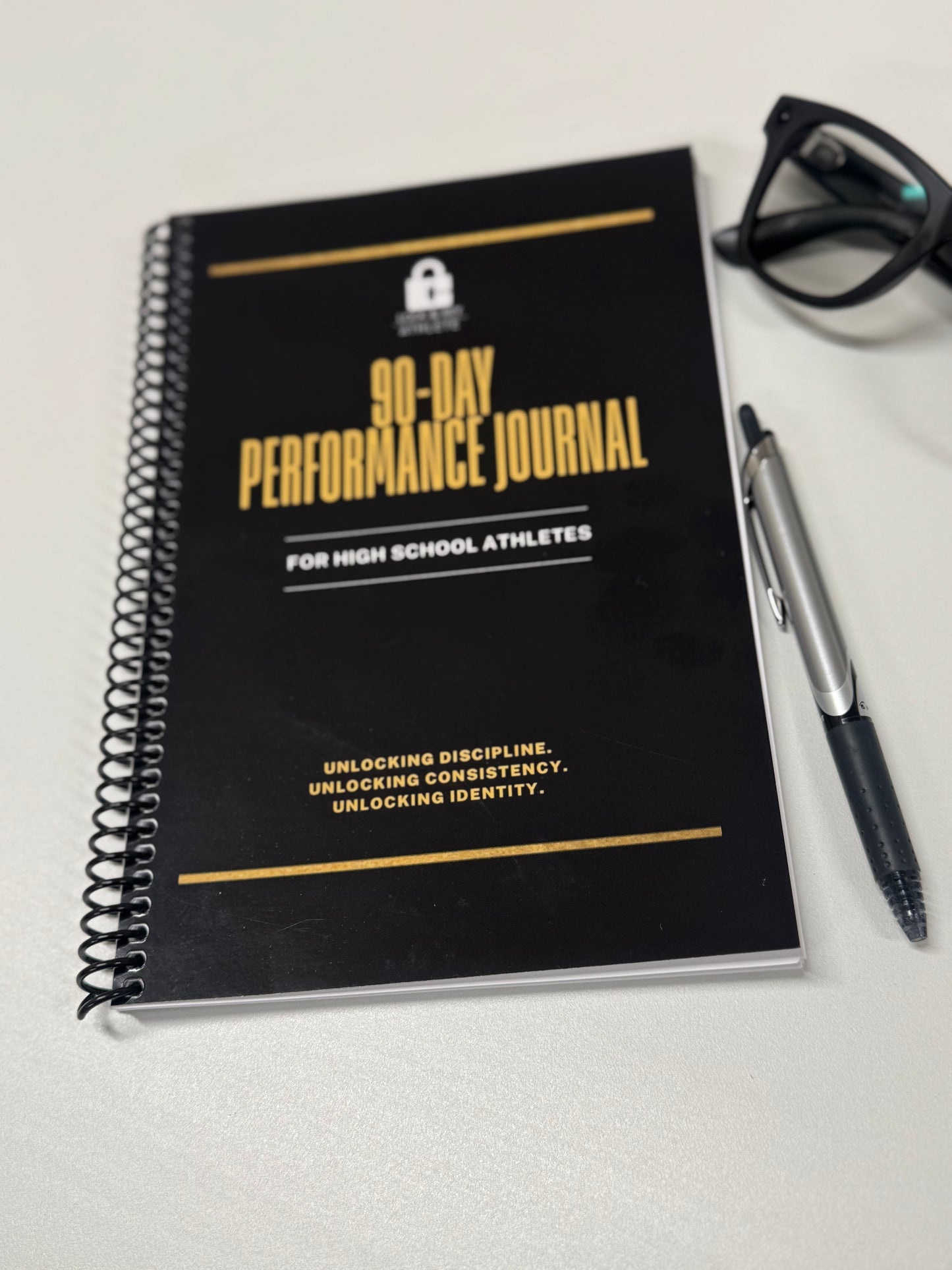 90-Day High School Performance Journal SPIRAL-BOUND